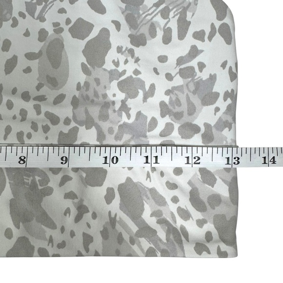 Lululemon | Free to Be High-Neck Longline Bra | 8 | Cheetah Camo Antique White - Picture 13 of 16